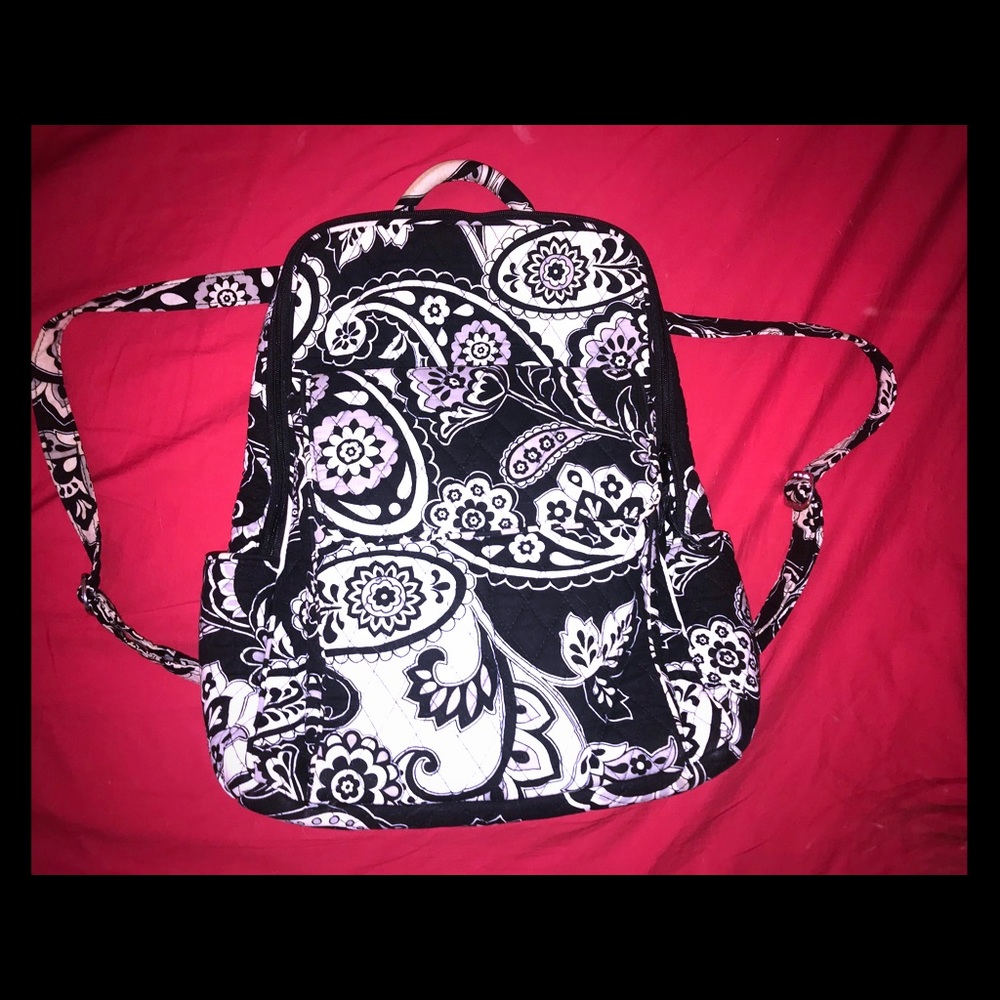 Vera Bradley Backpack in Midnight Paisley